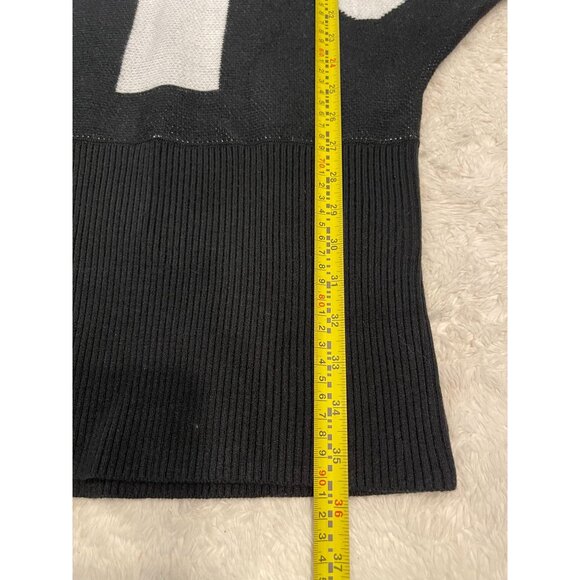 Killstar Witch Knit Sweater Dress Black Large Batwing Grunge Goth Emo - Picture 6 of 9